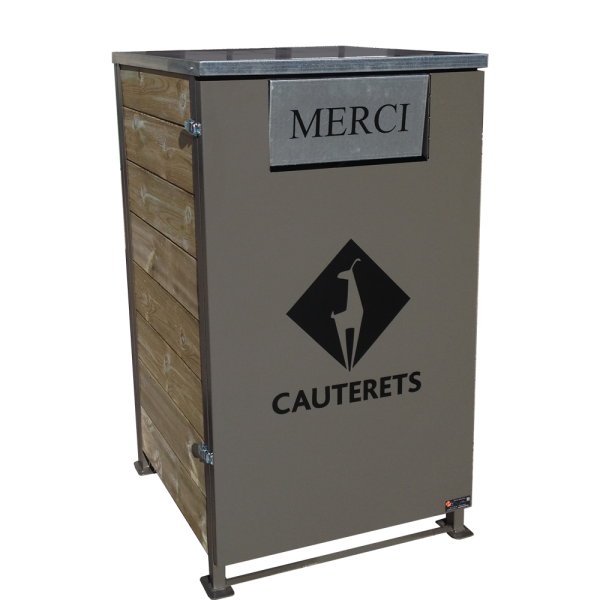 Cache conteneur 240 L