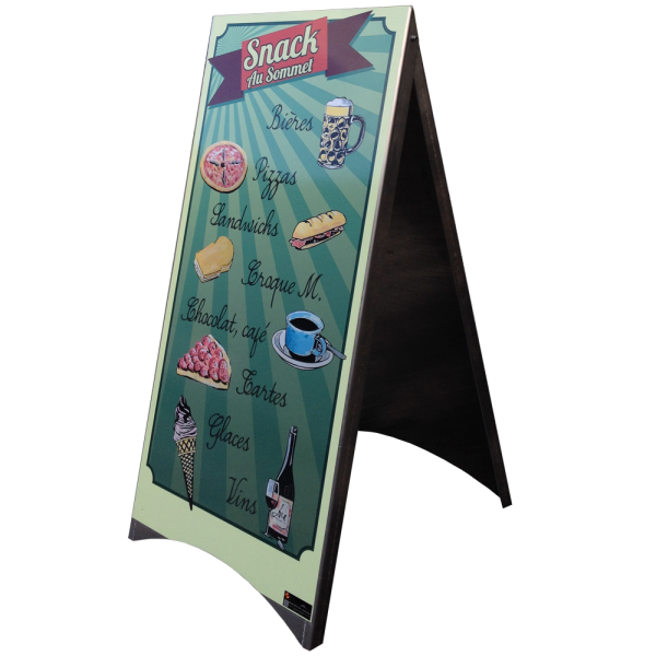 Chevalet stop trottoir