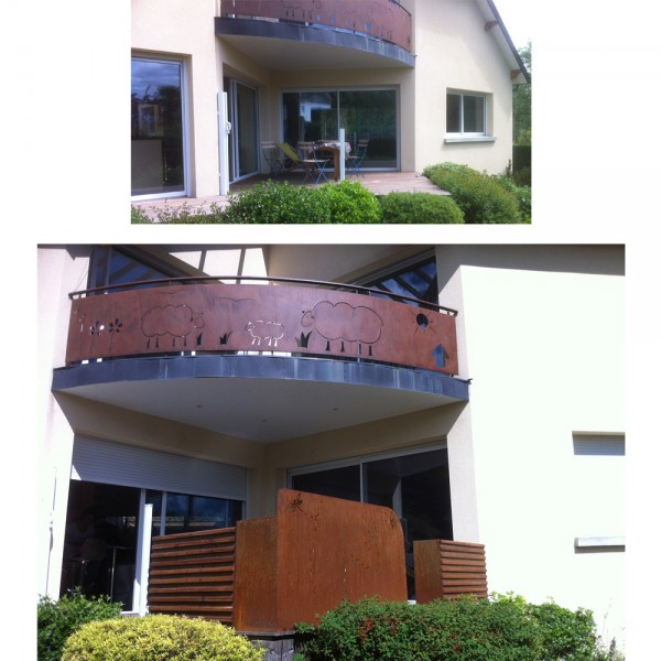 Ensemble Cuisine d&rsquo;extérieur et jardinières