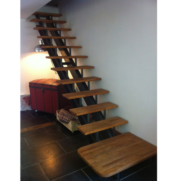 Escaliers bois et métal