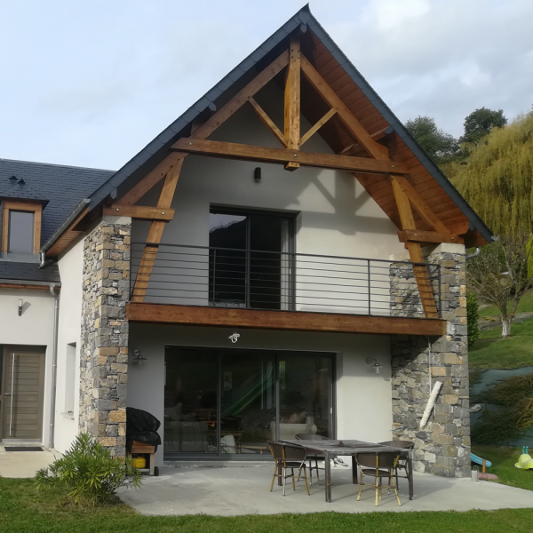 Garde corps métal sobre