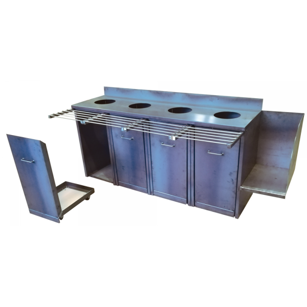 Meuble de tri sélectif