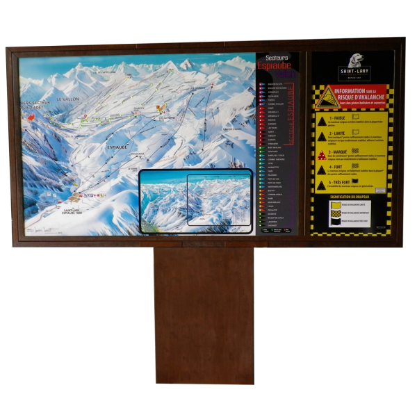 Panoramique modulaire à LEDs