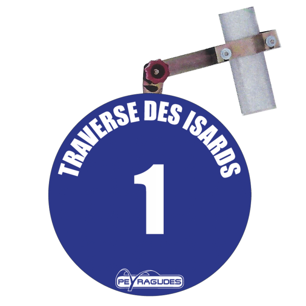 Support pendulaire pour fixation balises