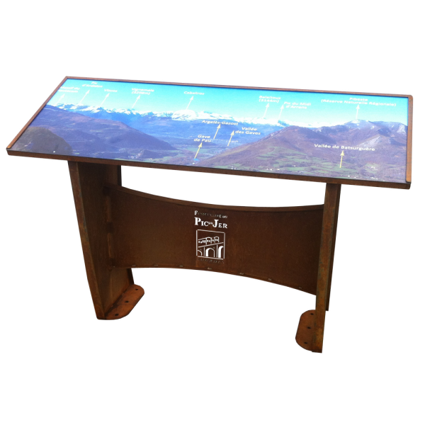 Table d&rsquo;orientation Pic Jer