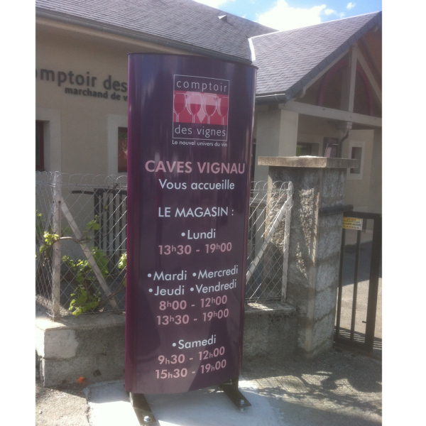 Totem signalétique Vignau